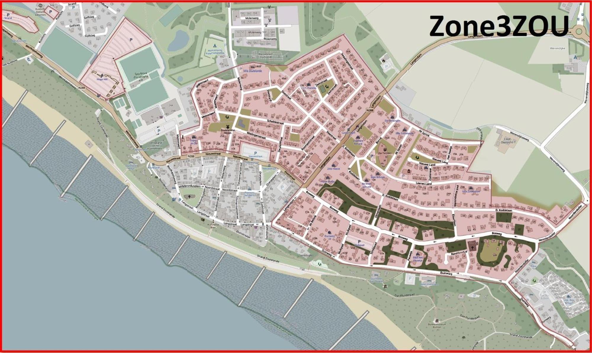 La Mare Villa Zoutelande Eksteriør bilde
